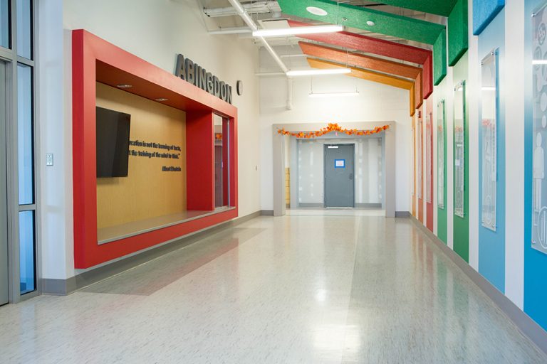 Arlington Public Schools Abingdon Elementary School New Entrance Hall