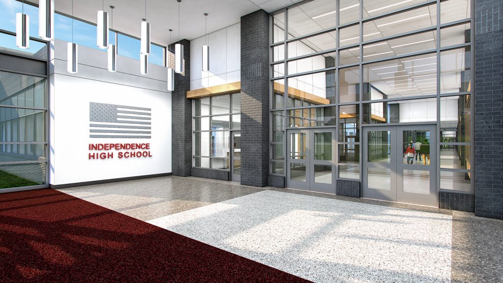 Loudoun County Public Schools Independence High School vesitble