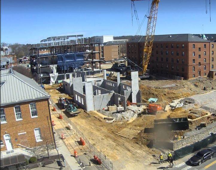Construction for VT’s New Upper Quad Residence Hall Is Underway
