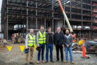 UVA VA Guesthouse Topping Off Site Visit