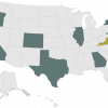 US-map with states | | 2RW